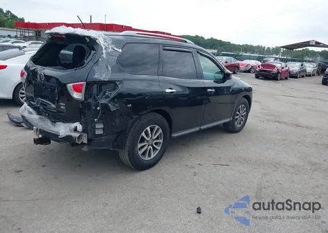 2013 Nissan Pathfinder Sv из США, поврежденный, VIN 5N1AR2MM1DC637126